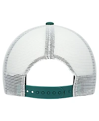 New Era Big Boys and Girls White/Green New York Jets Streak 9FORTY A-Frame Adjustable Hat
