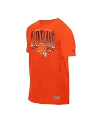 New Era Men's Orange Cleveland Browns Combine Authentic Training Throwback T-Shirt