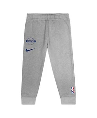 Nike Baby Boys and Girls Blue New York Knicks Two-Piece Team Logo Club Fleece Hoodie Sweatpants Set