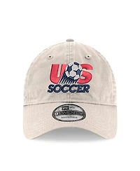 New Era Men's Tan Usmnt 1993 9TWENTY Adjustable Hat