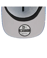 New Era Men's Royal Buffalo Bills Palm Print A-Frame 9FIFTY Snapback Hat