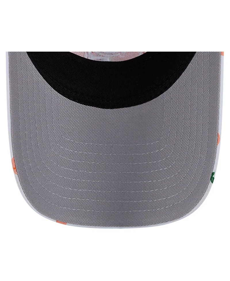 New Era Women's White San Francisco 49ers Fruit Pattern 9TWENTY Adjustable Hat
