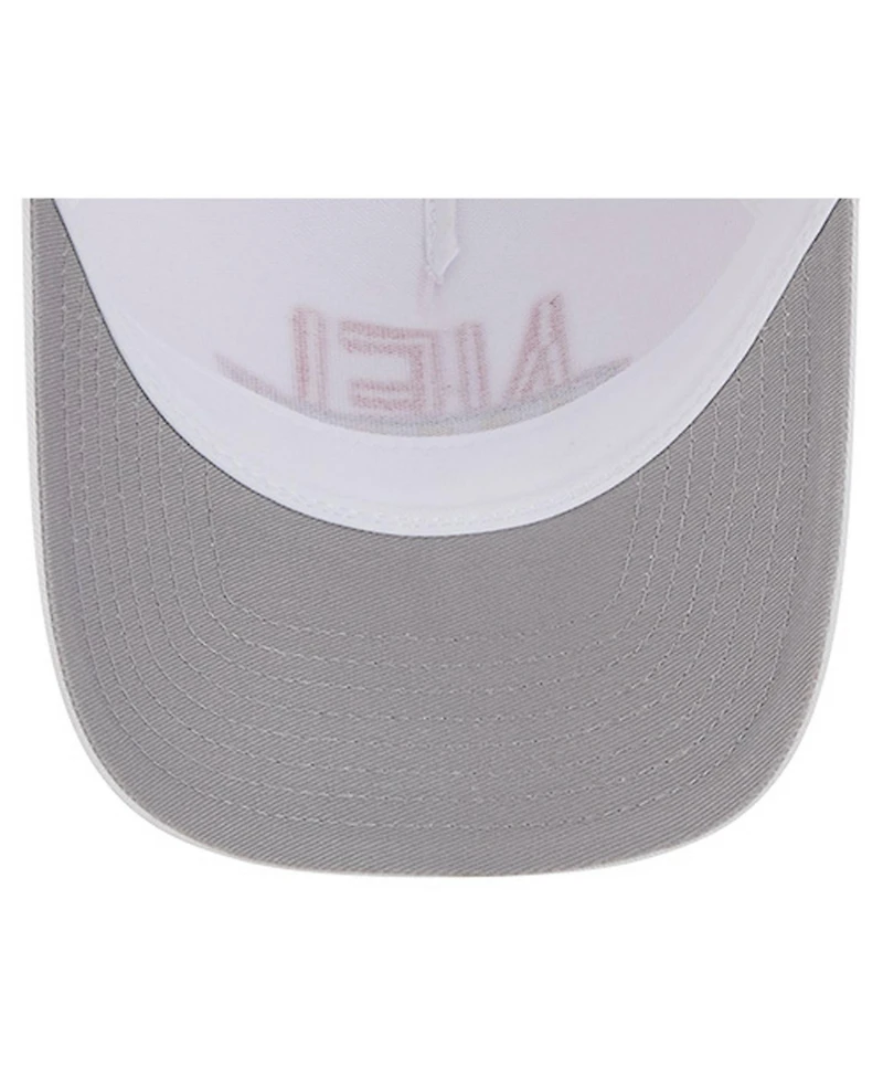 New Era Men's White San Francisco 49ers Nfl 9FORTY A-Frame M-Crown Adjustable Trucker Hat