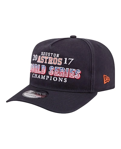 New Era Men's Navy Houston Astros 2017 World Series Champions Historic 9FIFTY A-Frame Snapback Hat