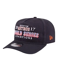 New Era Men's Navy Houston Astros 2017 World Series Champions Historic 9FIFTY A-Frame Snapback Hat