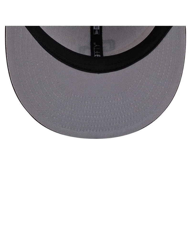 New Era Men's White/Brown San Diego Padres 9FIFTY Snapback Hat