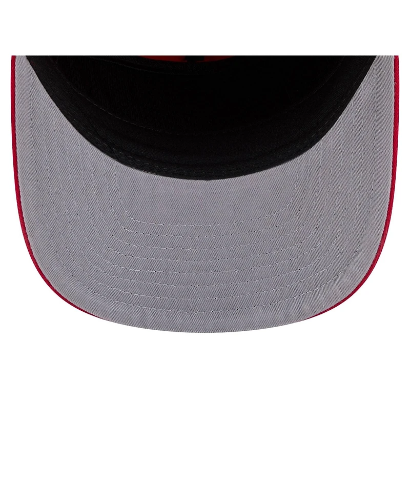 New Era Men's Red St. Louis Cardinals Stacked 19TWENTY Adjustable Hat