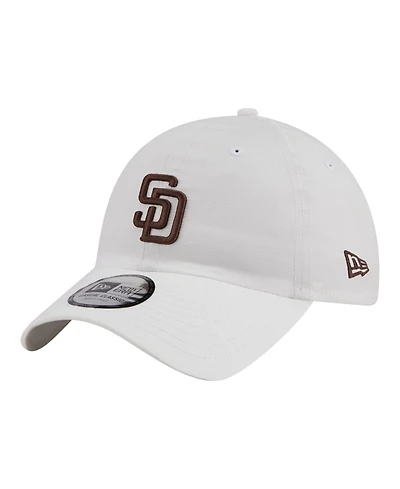 New Era Men's White San Diego Padres Ripstop Casual Classic Adjustable Hat