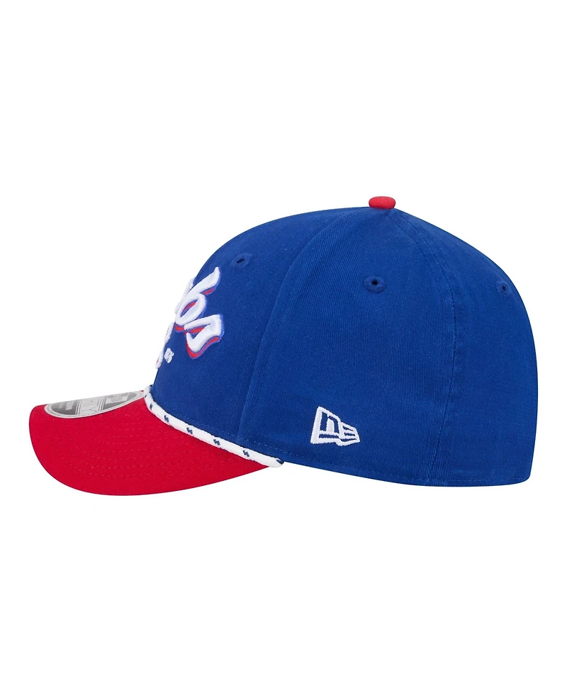 New Era Men's Royal/Red Chicago Cubs Team Loyal 9FORTY M-Crown Adjustable Hat