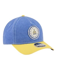 New Era Men's Royal/Gold Seattle Mariners Felt M-Crown 9FORTY Adjustable Hat