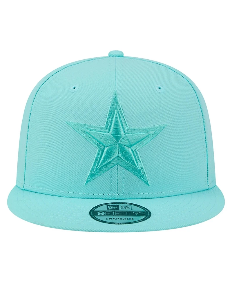 New Era Men's Turquoise Dallas Cowboys Colorpack 9FIFTY Snapback Hat