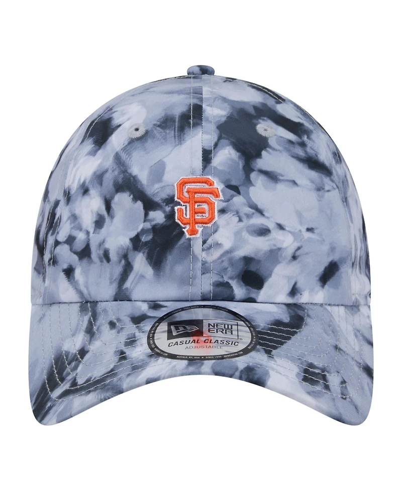 New Era Women's Gray San Francisco Giants Casual Classic Adjustable Hat