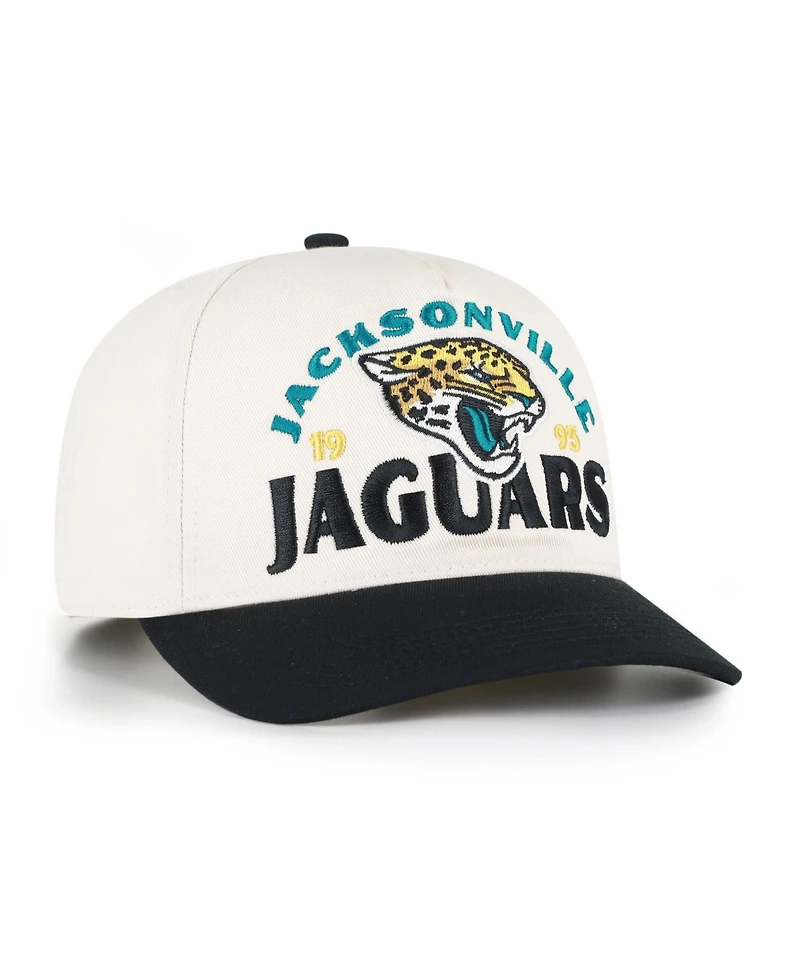 47 Brand Men's Natural Jacksonville Jaguars Arcitext Hitch Adjustable Hat