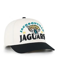 47 Brand Men's Natural Jacksonville Jaguars Arcitext Hitch Adjustable Hat