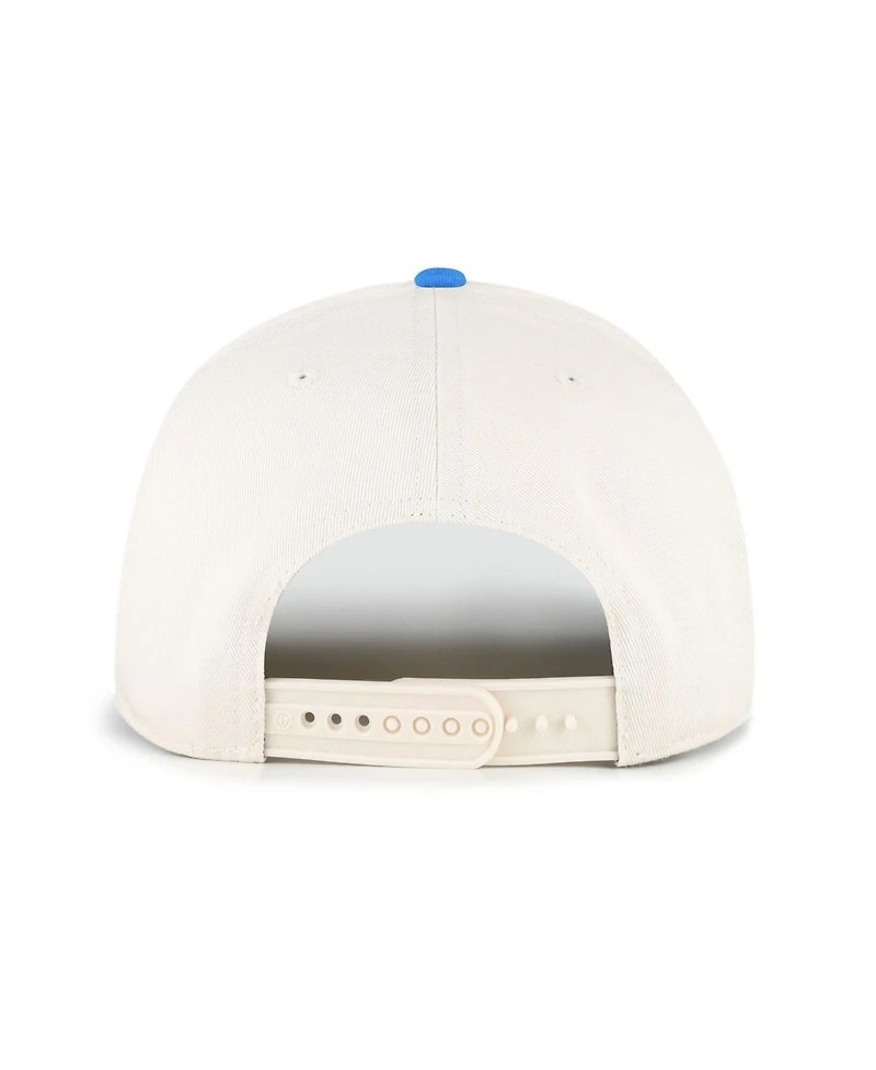 47 Brand Men's Natural Los Angeles Chargers Arcitext Hitch Adjustable Hat