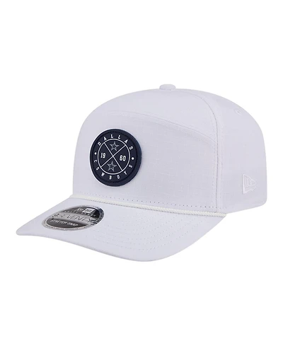 New Era Men's White Dallas Cowboys Quick Strike Split Panel 9SEVENTY Stretch-Snap Hat
