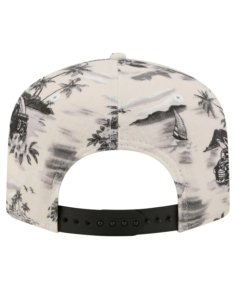 New Era Men's White San Francisco 49ers Tropics 19TWENTY Adjustable Hat