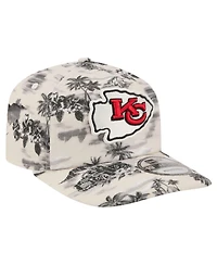 New Era Men's White Kansas City Chiefs Tropics 19TWENTY Adjustable Hat