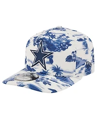 New Era Men's White Dallas Cowboys Tropics 19TWENTY Adjustable Hat