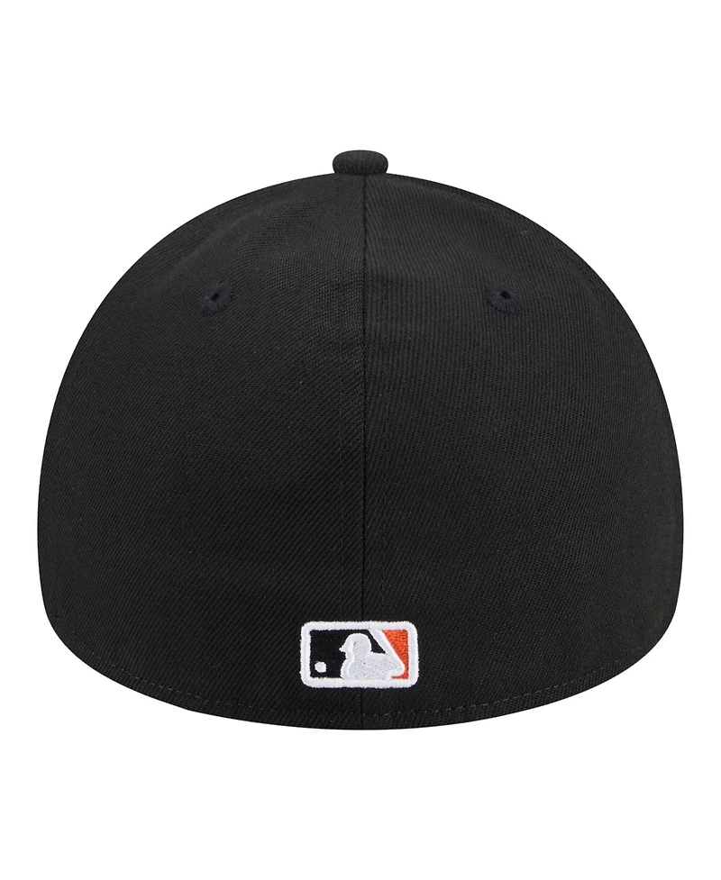 New Era Men's Black San Francisco Giants A-Frame 59FORTY Fitted Hat