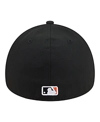 New Era Men's Black San Francisco Giants A-Frame 59FORTY Fitted Hat