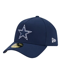 New Era Men's Navy Dallas Cowboys A-Frame 59FORTY Fitted Hat