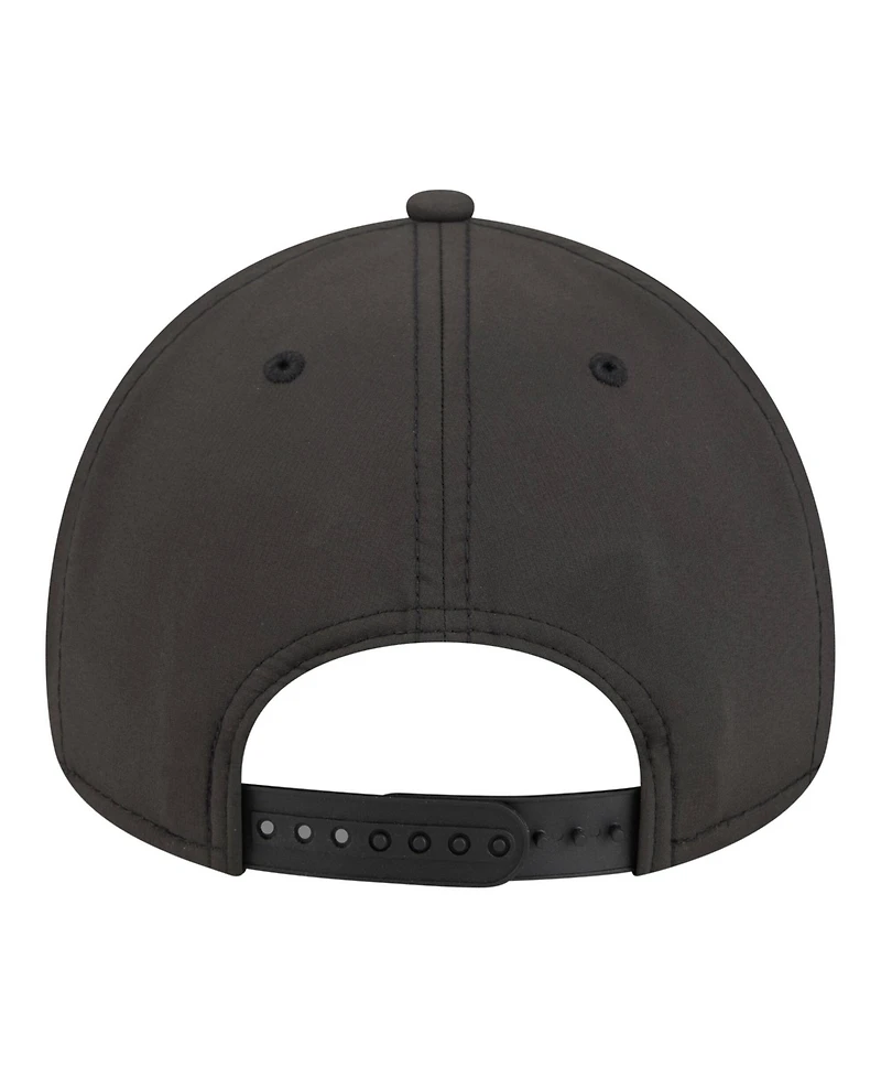New Era Men's Black Detroit Lions Apex 9FORTY Adjustable Hat
