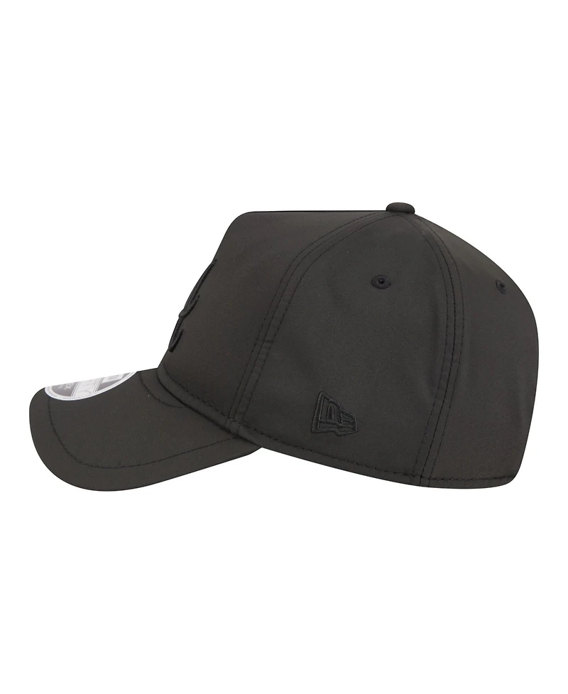 New Era Men's Black Atlanta Braves Injection Apex 9FORTY Adjustable Hat