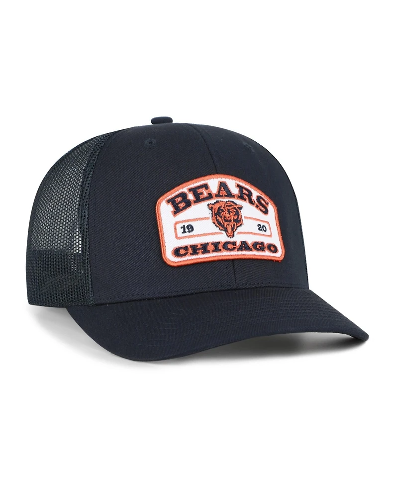 47 Brand Men's Navy Chicago Bears Roadway Adjustable Trucker Hat