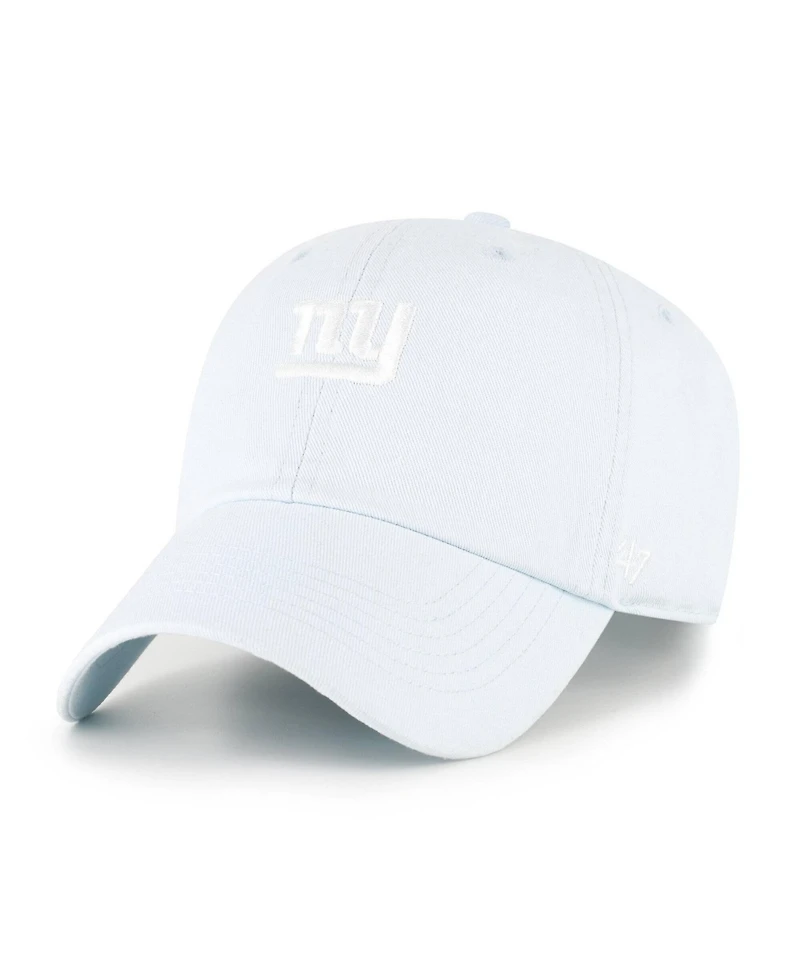 '47 Brand Women's Light Blue New York Giants Base Runner Ballpark Clean Up Adjustable Hat