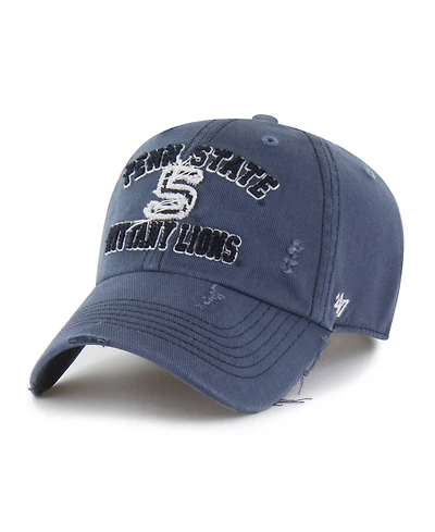 '47 Brand Men's and Women's Navy Penn State Nittany Lions Well-Worn Seymore Clean Up Adjustable Hat