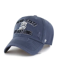 '47 Brand Men's and Women's Navy Penn State Nittany Lions Well-Worn Seymore Clean Up Adjustable Hat