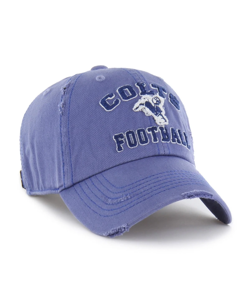 '47 Brand Men's Blue Indianapolis Colts Seymoore Clean Up Adjustable Hat