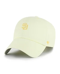 '47 Brand Men's and Women's Yellow San Diego Padres Pastel Clean Up Adjustable Hat