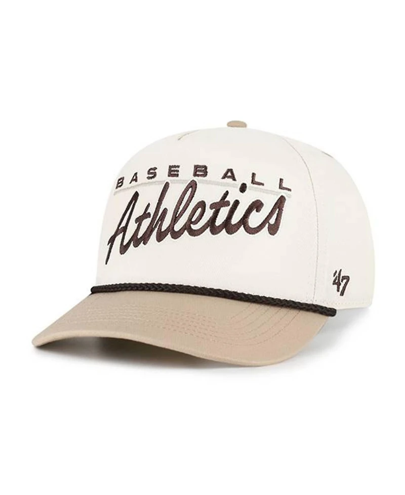 '47 Brand Men's Natural/Tan Athletics Neutral Terrain Hitch Rope Adjustable Hat