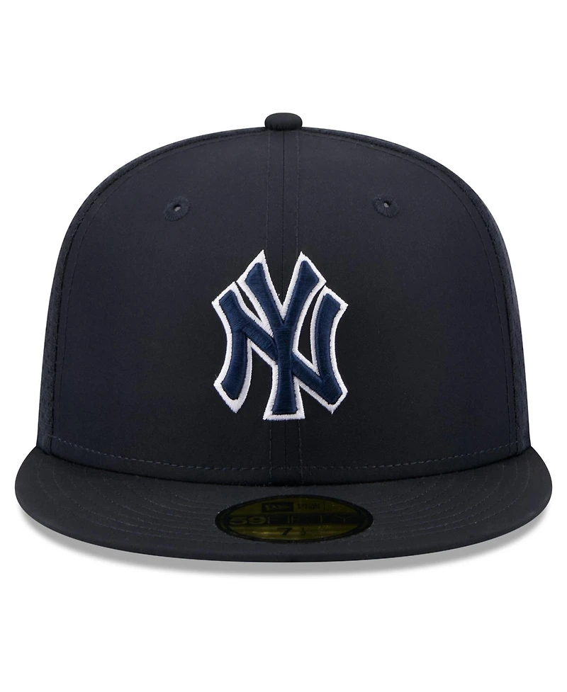 New Era Big Boys and Girls Navy York Yankees Batting Practice 59FIFTY Fitted Hat