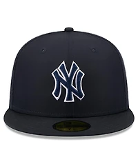 New Era Big Boys and Girls Navy York Yankees Batting Practice 59FIFTY Fitted Hat