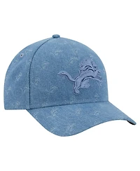 New Era Women's Denim Detroit Lions A-Frame 9FORTY Adjustable Hat