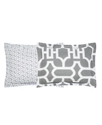 Macy's Emmet Geo Reversible Microfiber 8-piece Comforter Set