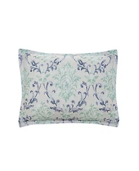 Macy's Painterly Damask Reversible Microfiber 3-piece Comforter Set