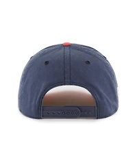 47 Brand Men's and Women's Navy/Red Smu Mustangs Well-Worn Calderwood Hitch Adjustable Hat