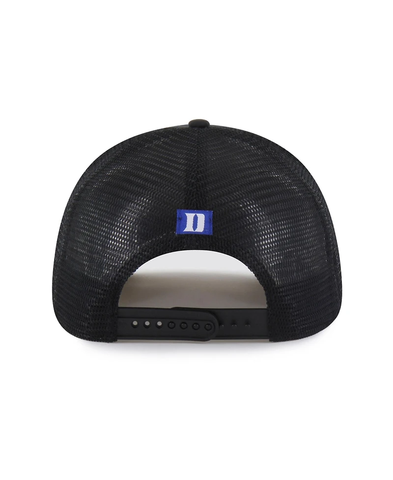 47 Brand Men's and Women's Black Duke Blue Devils brr° Condor Mesh Hitch Adjustable Hat