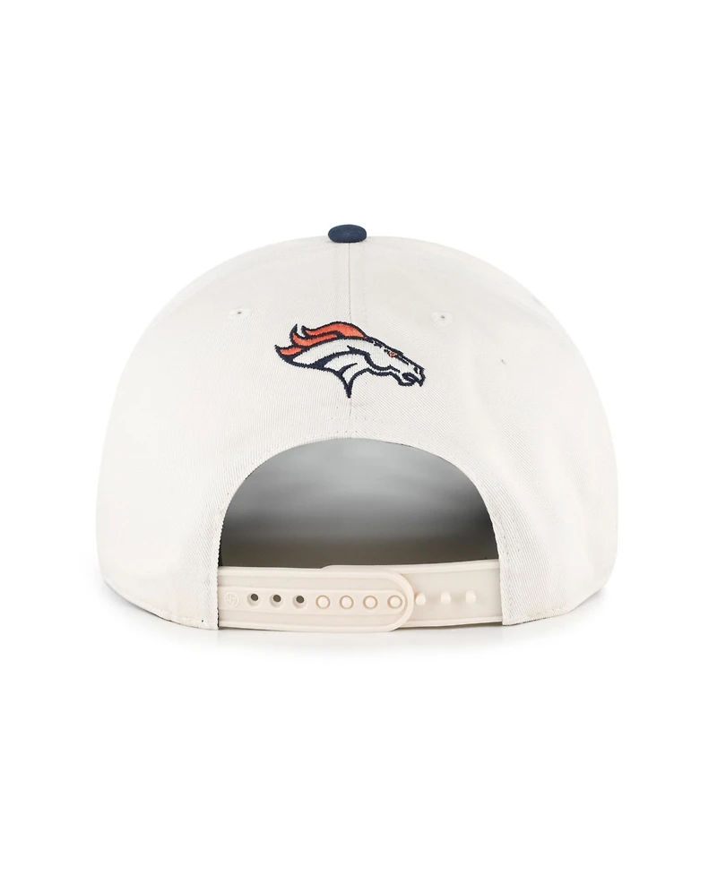 47 Brand Women's Natural Denver Broncos Rope Script Hitch Adjustable Hat