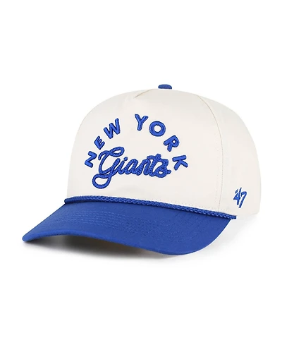 47 Brand Women's Natural New York Giants Rope Script Hitch Adjustable Hat