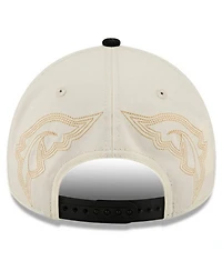 New Era Men's Stone San Francisco Giants Western Stitch 9FORTY A-Frame Adjustable Hat