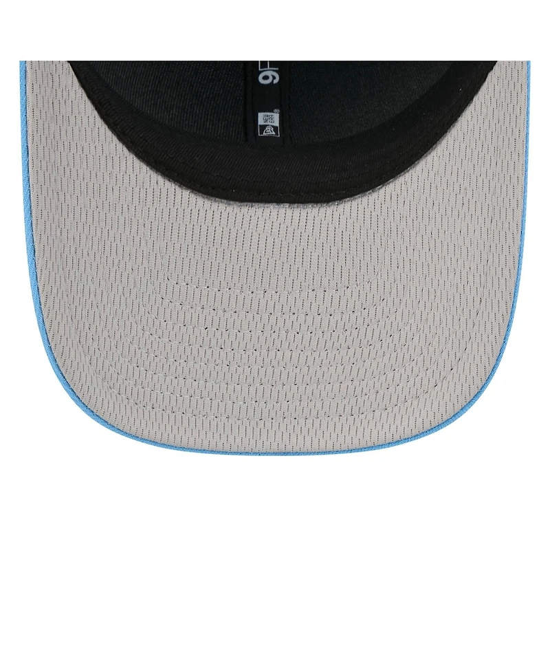 New Era Men's Light Blue Tennessee Titans Wordmark 9FORTY Adjustable Hat