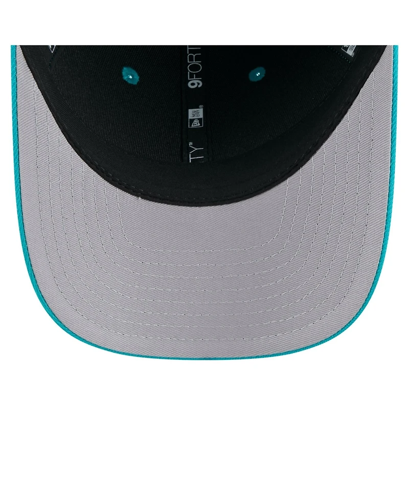 New Era Men's Aqua Miami Dolphins Spain Side Patch 9FORTY M-Crown Adjustable Hat