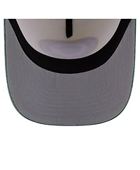 New Era Men's Cream/Green Bay Packers Washed A-Frame 9FIFTY Snapback Hat