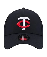 New Era Big Boys and Girls Navy Minnesota Twins 9FORTY A-Frame Adjustable Hat