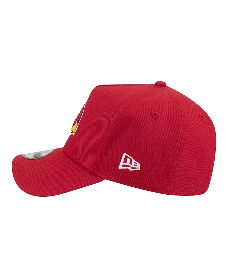 New Era Big Boys and Girls Cardinal Arizona Cardinals 9FORTY A-Frame Adjustable Hat